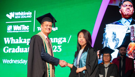 Graduation Whitireia 2023 Lower Hutt Helena Liu web